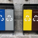 Papelera reciclaje urbano